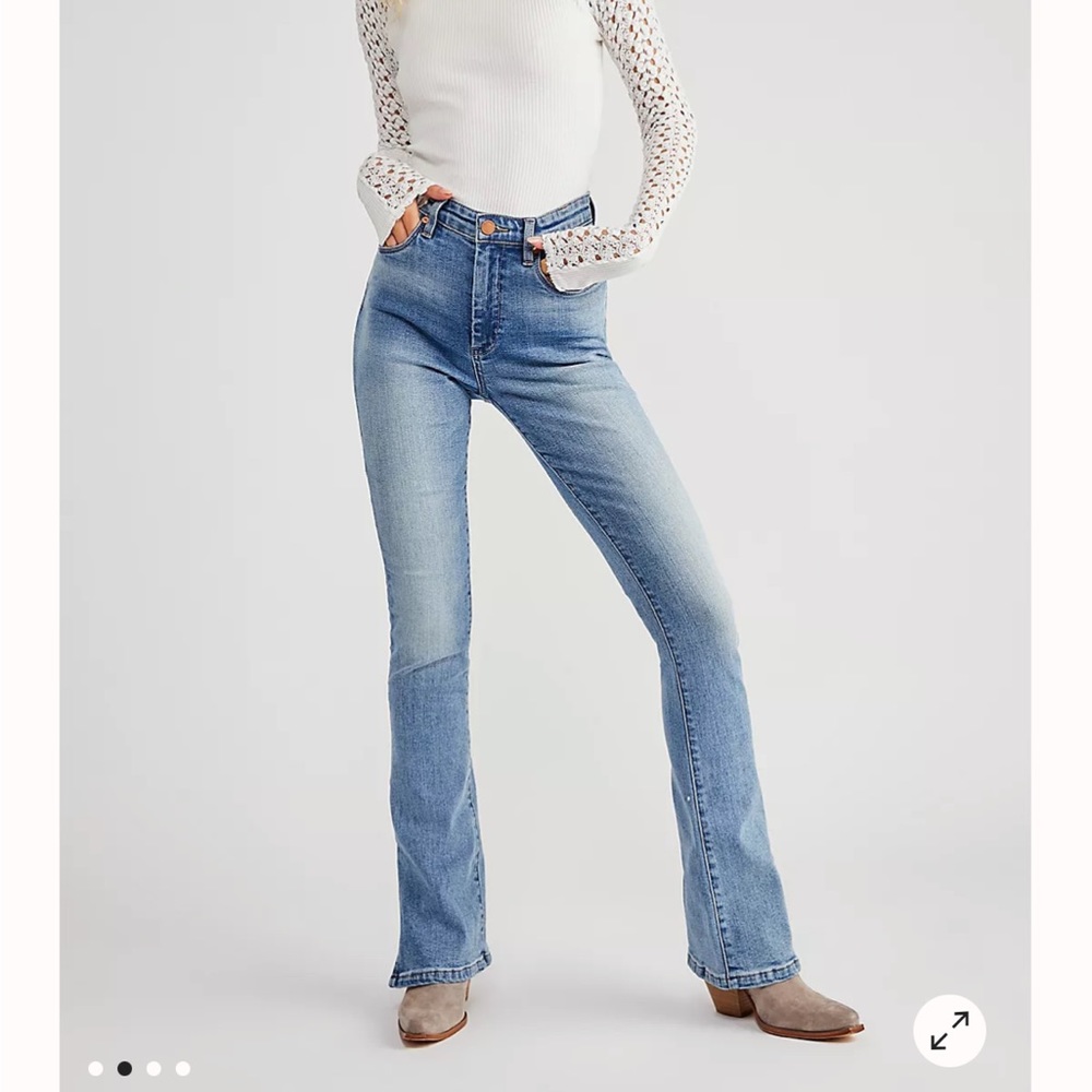 Free People Blank NYC Split Hem Jeans
